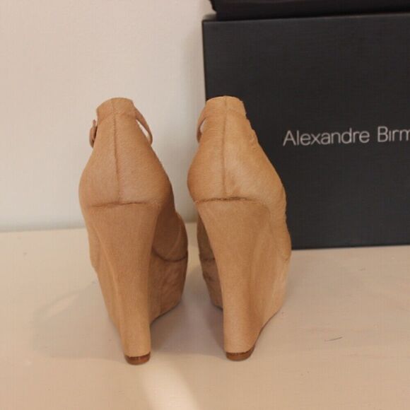 NEW Alexandre Birman Scarpin Nude Platform shoes size 7.5 - Picture 9 of 10